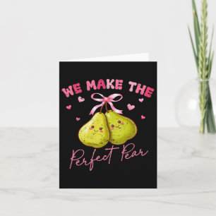 Grappige Coquette Valentijnsdag Wij Maken Het Perf Kaart