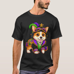 Grappige Corgi Hond Liefhebber Festival Carnaval M T-shirt