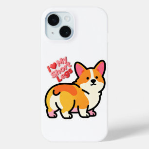 Grappige Corgi Sticker Sheet - Ik hou van mijn kor