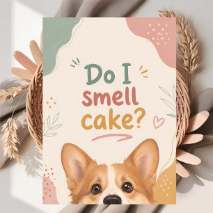 Grappige Corgi Verjaardag Kaart