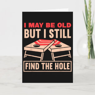Grappige Cornhole Opa Vaderdag Toss Games  Kaart