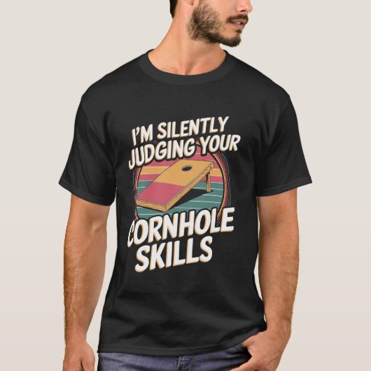Grappige Cornhole T-shirt (Voorkant)