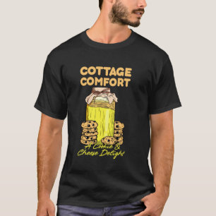 Grappige Cottage Cheese Koekjes Quotes Zeggen Eten T-shirt