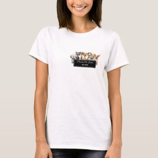 Grappige Crazy Cats Honden Huisdier Sitter Profess T-shirt