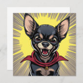 Grappige Crazy Chihuahua (Voorkant / Achterkant)