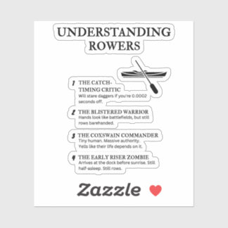 Grappige Crew Life definities Sticker