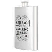 Grappige Cribbage Flacon (Links)