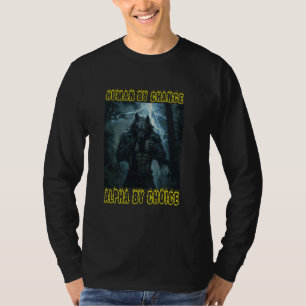 Grappige Cringy Wolf Meme Cringe Weerwolf Alpha Wo T-shirt
