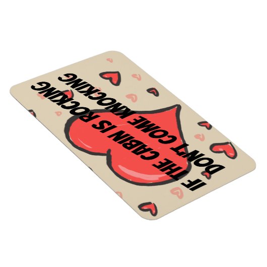 Grappige Cruise Cabine Deurmagneet Magneet (Rechterzijde)