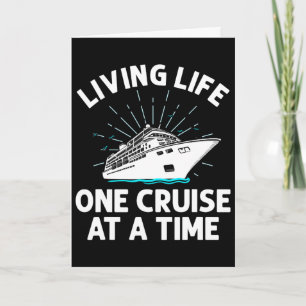 Grappige Cruise Kunst Mannen Vrouwen Familie Cruis Kaart