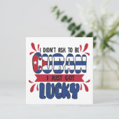 Grappige Cubaanse Quote Cuba vlag (Staand voorkant)