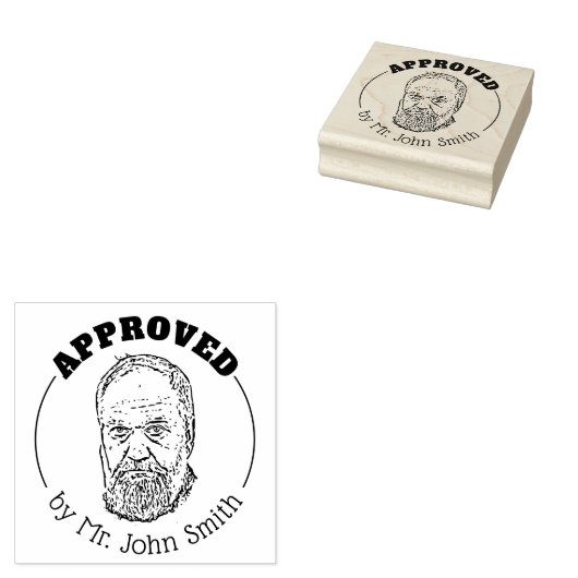 Grappige Custom Photo Teacher Classroom goedgekeur Rubberstempel (Gestempeld)