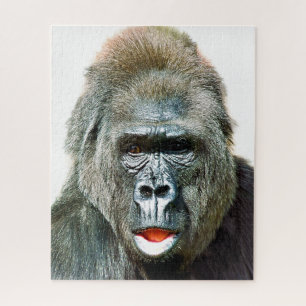 GRAPPIGE CUTE GORILLA LEGPUZZEL