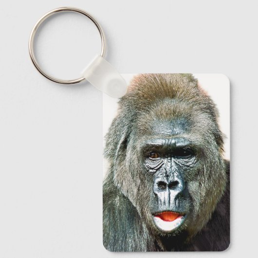 GRAPPIGE CUTE GORILLA SLEUTELHANGER (Voorkant)