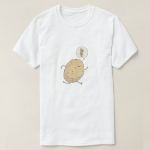 Grappige Cute Rennende Aardappel door somoh T-shirt