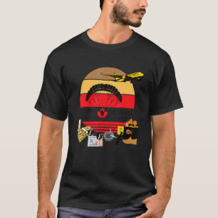 Grappige D B Cooper Mysterie Man Kaping Skydive 19 T-shirt