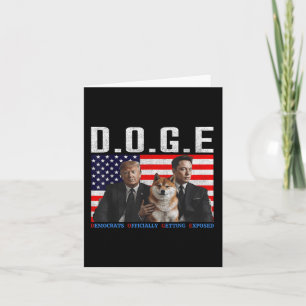 Grappige D.O.G.E Doge Democraten krijgen officieel Kaart