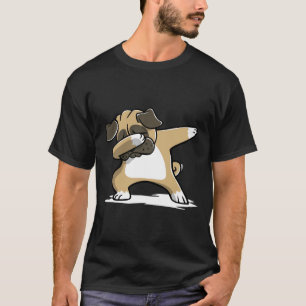 Grappige Dabbing Mops 358 T-shirt