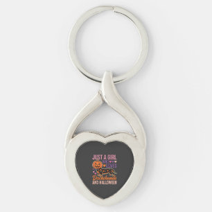 Grappige Dachshund Halloween Pompoen Hond Liefhebb Sleutelhanger