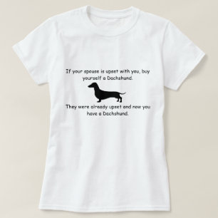 Grappige Dachshund T-shirt