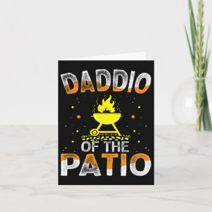 Grappige Daddio van de Patio Vaders Dag BBQ Grill Kaart