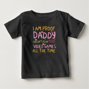 Grappige Daddy bewijs videogames meisjes