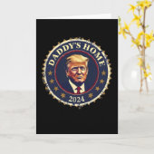 Grappige Daddy's Home 2024 Trump We Won Took Ameri Kaart (Gele Bloem)