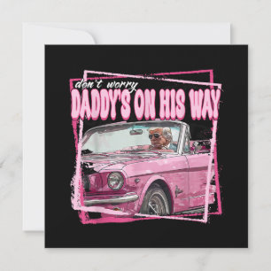 Grappige Daddy's Thuis Trump Roze 2024 Neem Amerik Kaart