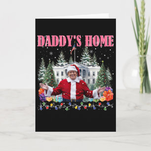 Grappige Daddy's Thuis Trump Roze 2024 Take Americ Kaart