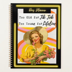 Grappige dagplanner/journal voor vrouwen Sassy-Tik Planner