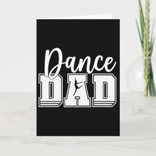 Grappige Dans Vader Trots Danser Dansende Vaderdag Kaart