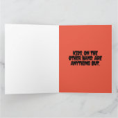 Grappige Dansende Mumie de Uitdrukking Kaart (Binnen)