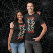 Grappige dansende mummies het woord t-shirt