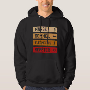 Grappige Darts Gift Idee voor Darts Speler Hoodie