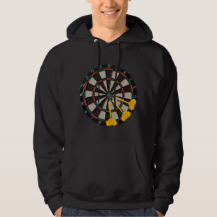 Grappige Darts Quote Skills Tactics Technieken Dar Hoodie