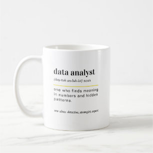 Grappige Data-analist Cadeau Koffiemok