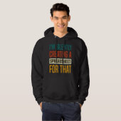 Grappige data-analyse Data-engineering voor een da Hoodie (Voorkant volledig)