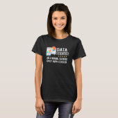 Grappige Data Scientist Definitie Computerwetensch T-shirt (Voorkant volledig)