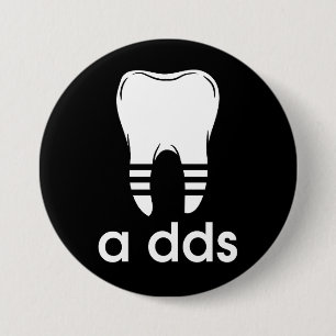 Grappige DDS-tandheelkunde Ronde Button 7,6 Cm