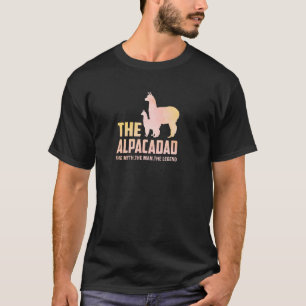 Grappige De Alpaca Vader - Grappige Llama Alpaca L T-shirt