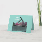 Grappige de Horizon van de jaren '30 van de Feestdagen Kaart (Achterkant)