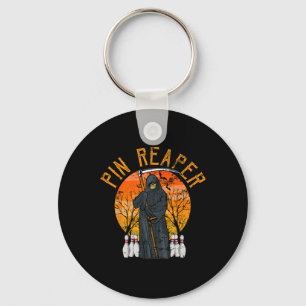 Grappige Death Bowling Grim Reaper Bowler Cadeaus Sleutelhanger