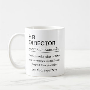 Grappige definitie van HR-directeur Koffiemok