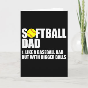 Grappige definitie van Softll papa Kaart
