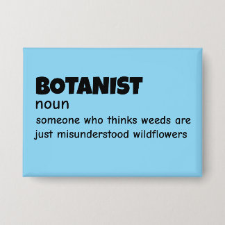 Grappige definitie van tuinbouwkundige button