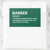 Grappige definitie voor kapper sticker (Tas)