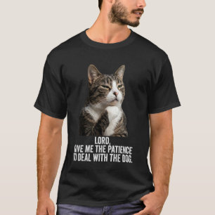 Grappige Denkende Kat 1 T-shirt