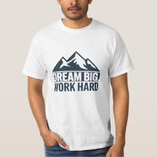 Grappige Design met Motivatie quotes T-shirt