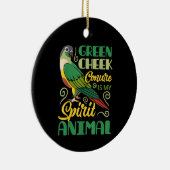 Grappige dieren Schattigee vogels Keramisch Ornament (Rechts)