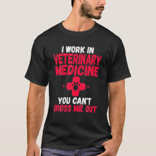 Grappige Dierenarts Vet Tech School Gift Verpleegk T-shirt